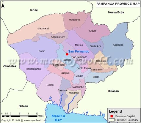 San Fernando, Pampanga, Region 3, Philippines: Detailed Maps.